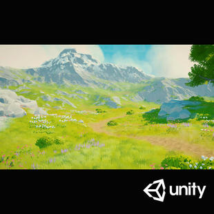 Unity3D 卡通风格化草shader着色器资源