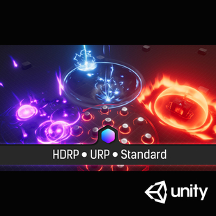Unity3D 自上而下魔法技能特效Top Down Effects 1.0