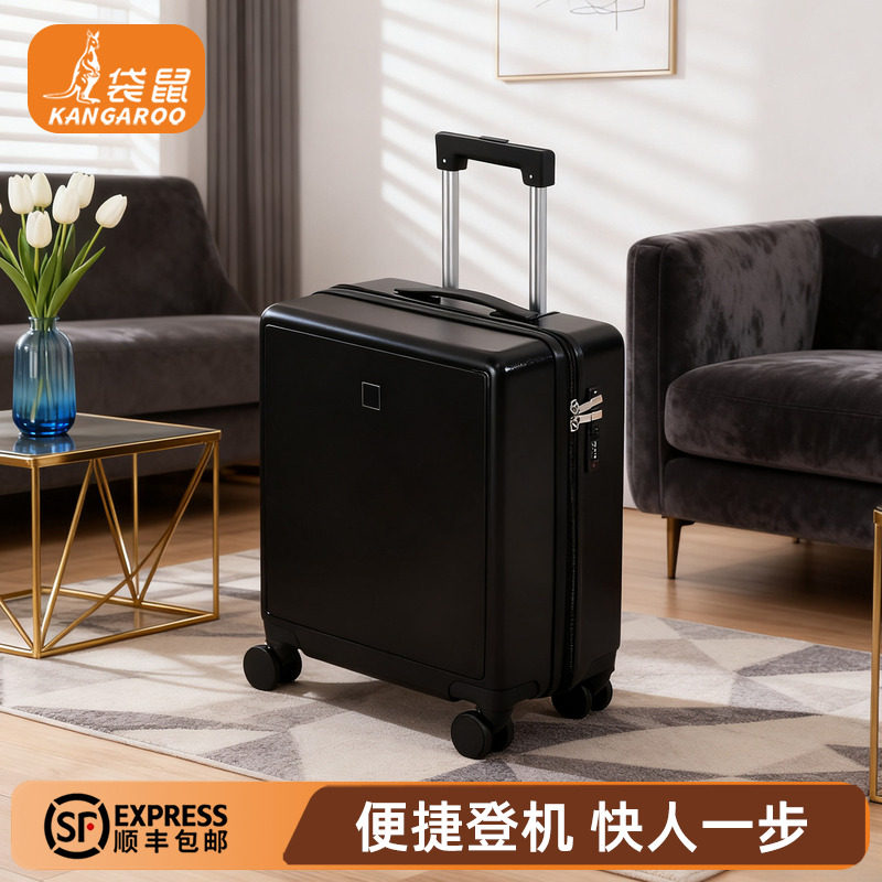小尺寸行李箱短途旅行男2025新款20寸可登机小型拉链18拉杆皮箱16