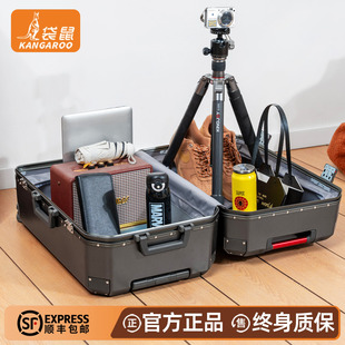 高品质旅行行李拉杆箱结实耐用2025新款高端男士密码皮箱子26寸24