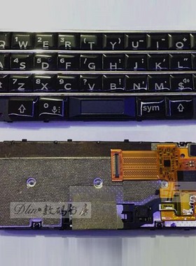 黑莓Keyone原装按键 Key1键盘导航 字粒数字键盘总成黑色指纹键盘