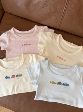 纯原日单KP新款短袖100%纯棉面料软fufu缝线外置设计柔软舒适亲肤