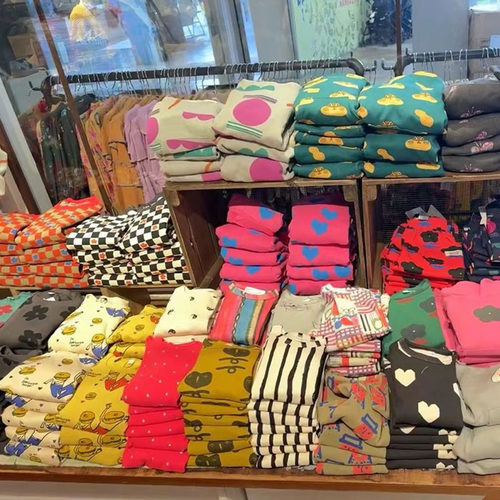 纯原日单Markeys秋季新款男女童满印童趣休闲 上衣 /长裤合集