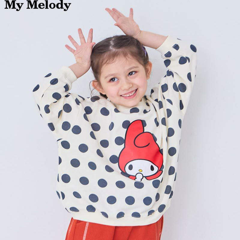 纯原日单25秋冬新款三丽鸥美乐蒂毛圈卫衣MK5A80柔软舒适亲肤可爱