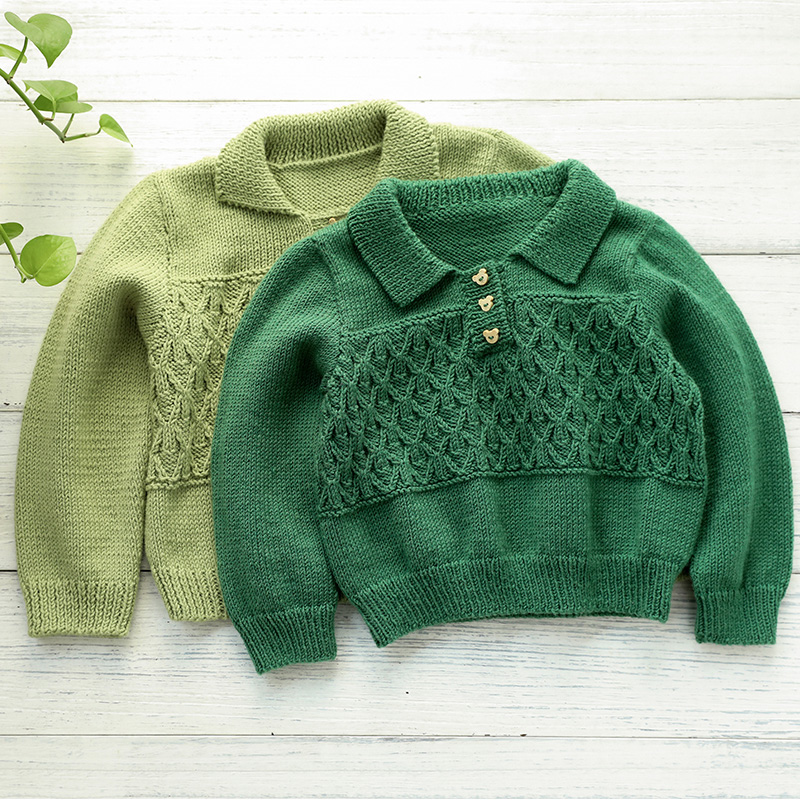 柔软弹力儿童毛衣材料包