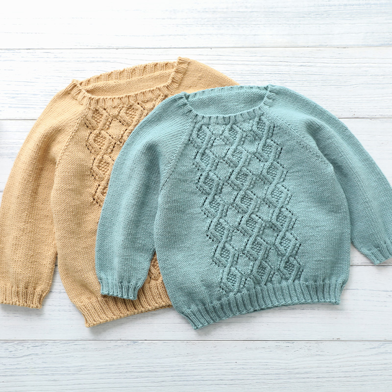 毛儿手作方玺儿童毛衣diy流年