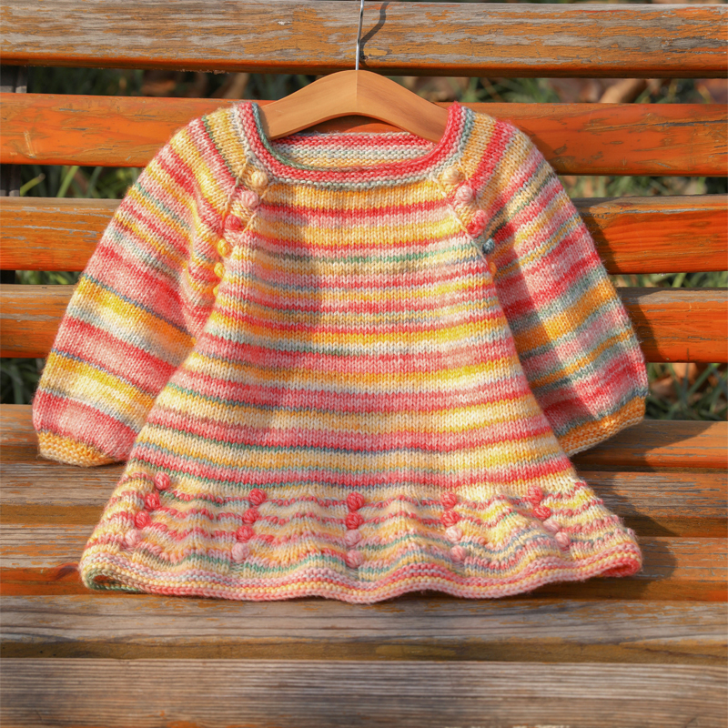 毛儿儿童云团毛衣材料包