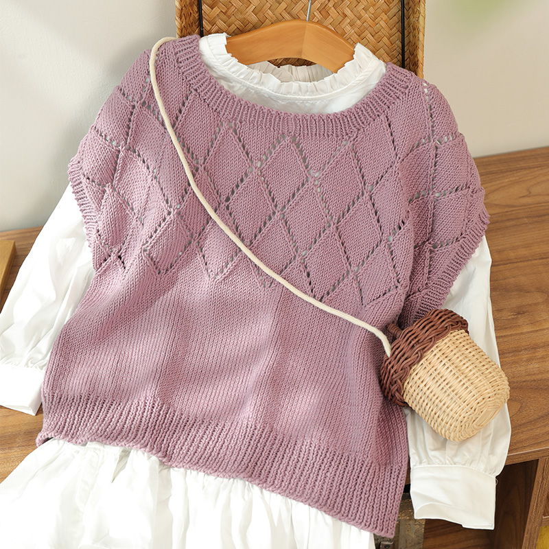 毛儿手作温言亲子短袖日光棉