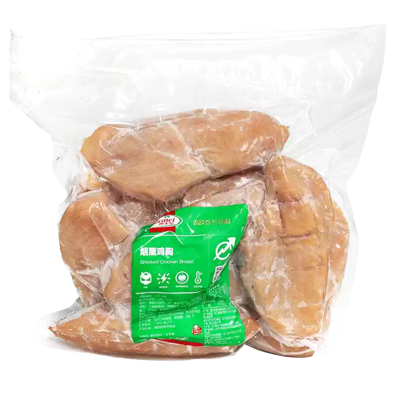 荷美尔烟熏鸡胸肉2kg冷冻鸡胸图片
