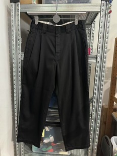 四褶薄型斜纹休闲长裤 特价 国内单 腰围76 不退换 30码 外贸单男式