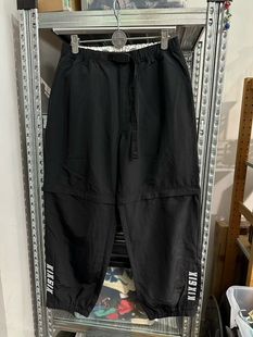 日本三方联名男式 腰围74 样品码 官价800左右 复古运动休闲长裤