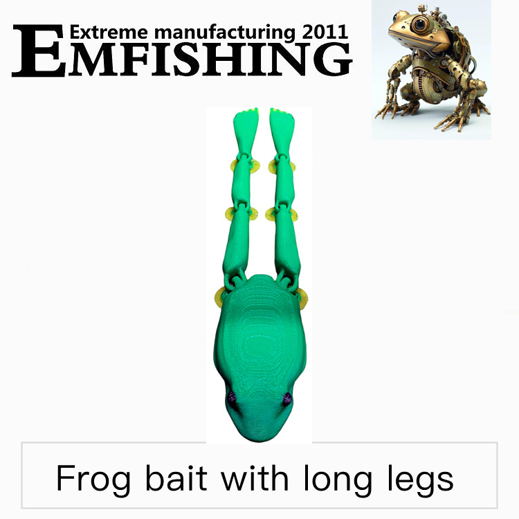 路亚雷蛙打黑鱼饵鲈鱼蛙