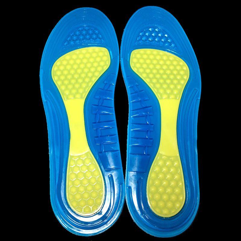 硅胶运动减震鞋垫加厚男女款全垫特大码跑步篮球鞋垫军训软底舒适