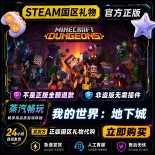 steam正版 我的世界 地下城 版 国区好友礼物激活码cdk