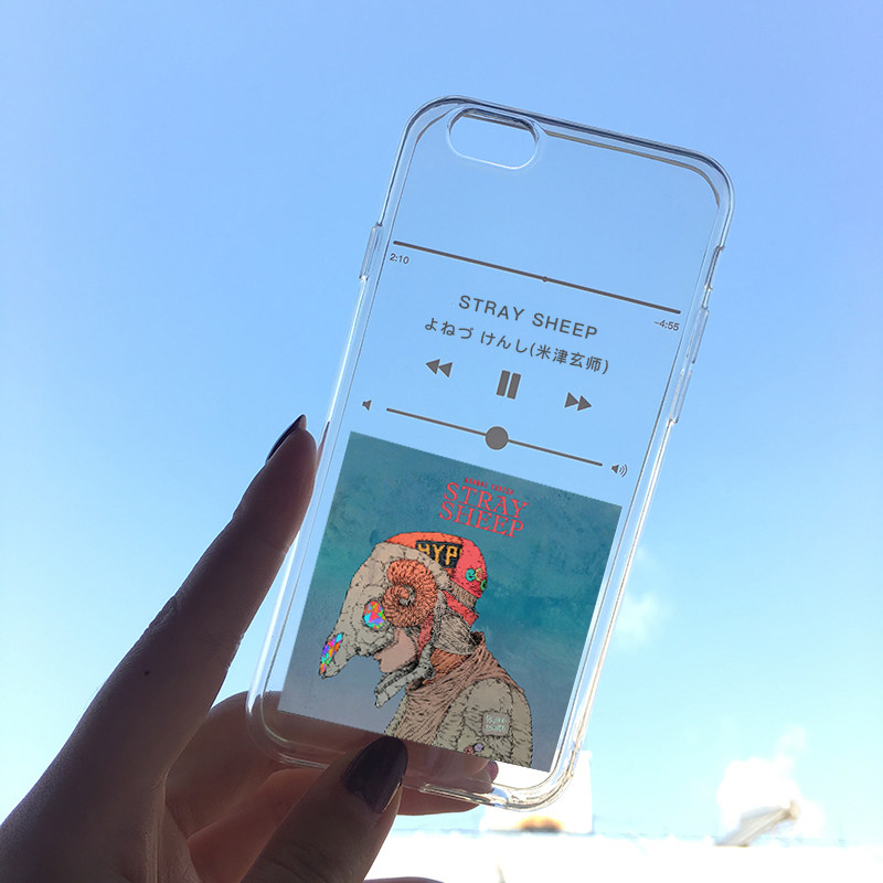 米津玄师手机壳iphone14八爷歌曲专辑播放器适用xr苹果12定制华为