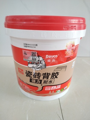 德高背胶德高单组份背胶德高新城镇瓷砖背胶强力耐水背涂胶