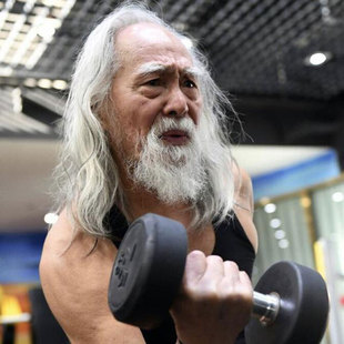 老年艺人王德顺同款假发男士花白蓬松长发秃头头套舞台影视道具