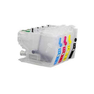 丽辉适用兄弟Brother J1050dw J1140dw J1700dw多功能喷墨打印机LC451XL彩色黑色填充连供连喷兼容墨盒墨水