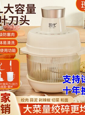 现代绞肉和面一体机多功能
