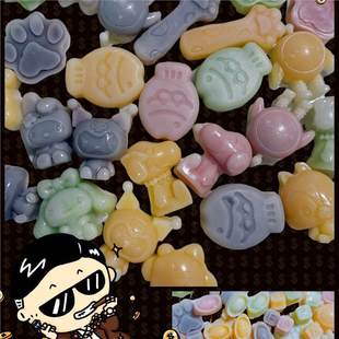 纯手工制作蜡网红爆款 夹心糖果瓶糖 夹心果酱高颜值摆件DIY香芋款