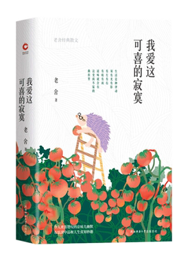 包邮正版 我爱这可喜的寂寞 老舍 著新华先锋出品/老舍散文精装，精编精校，汪曾祺、王朔推崇的语言大家 当代散文随笔