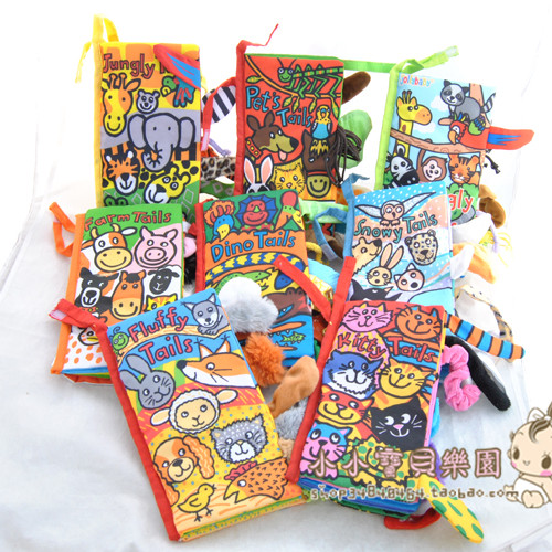 婴儿早教撕不烂布书3d立体