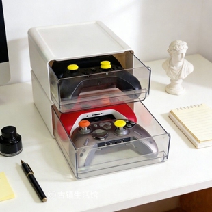 游戏手柄收纳盒掌机支架xbox牀包滑鼠整理ps任天堂swch防尘柜