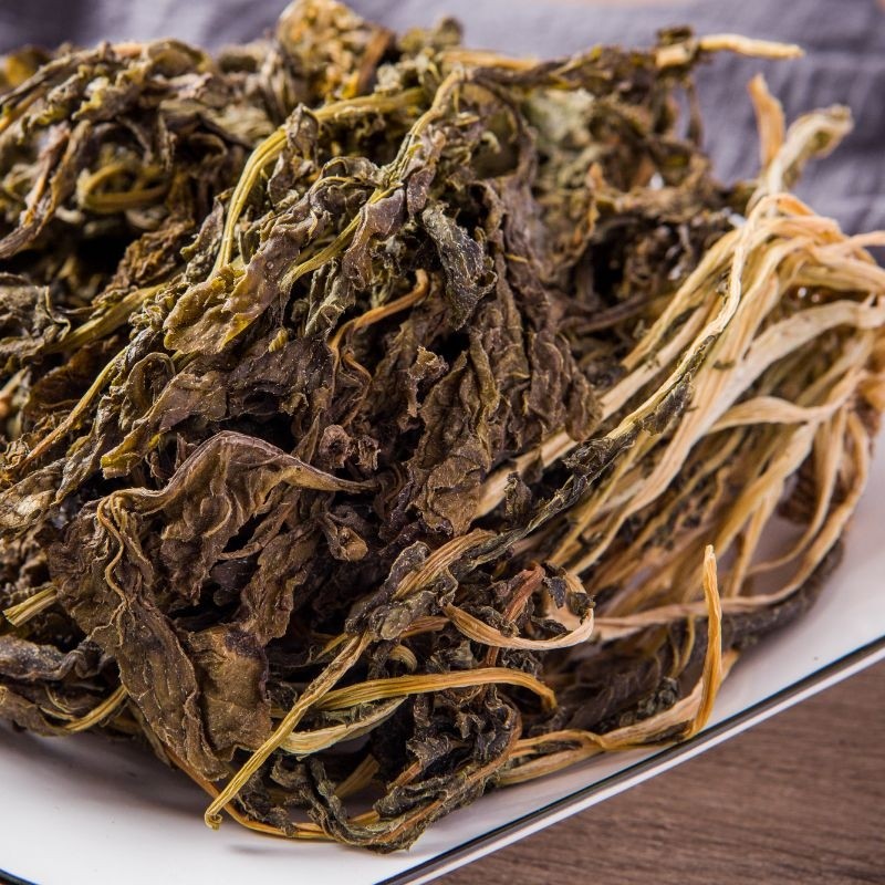 25年新货延边朝鲜族萝卜叶干菜蔬菜汤脊骨汤配菜一斤包邮
