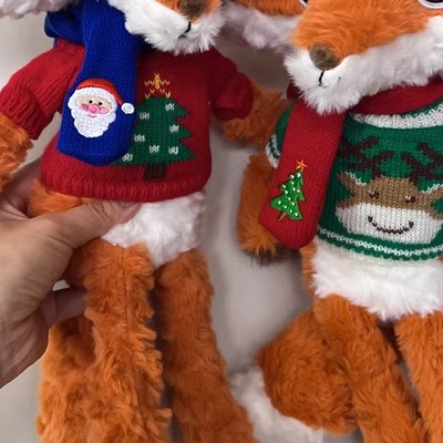 可爱捉趣德瓦狐狸衣服节日礼物