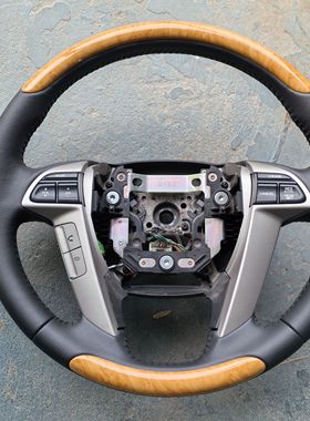 091213款奥德赛RB3方向盘总成桃木方向盘翻新方向盘桃木片包真皮