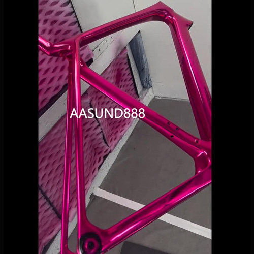 电镀艳玫红清漆自行车车架改色AASUND汽车轮毂卡钳工艺品摆件漆