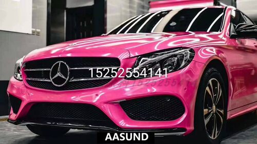 全车改色油漆 进口电光漆 鹦鹉AASUND 成品漆 电光魅艳粉 金属漆