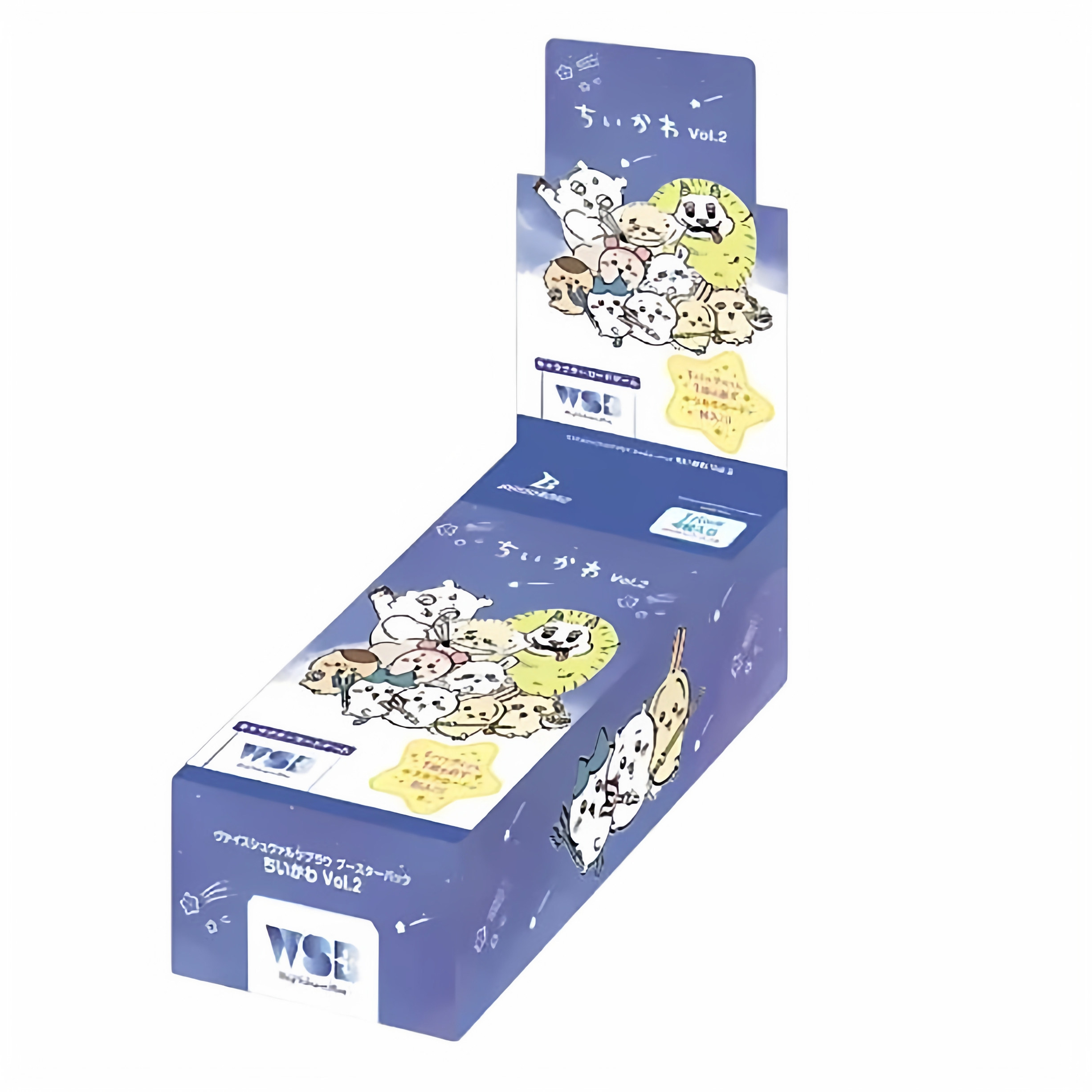 全新原盒未开封 WS 黑白双翼 chiikawa 吉伊卡哇 Vol.2 日版 卡牌