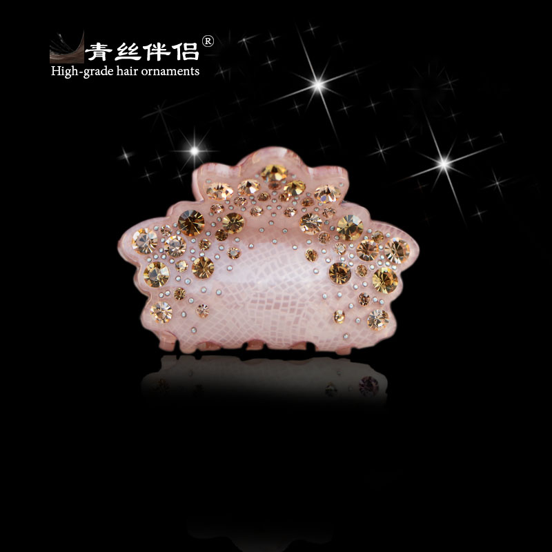 刘海镶嵌水钻新鲜设计小抓夹