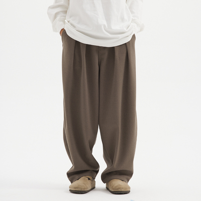 BUTTBILL长裤日系毛呢裤