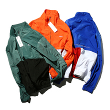 NEARFUTURE复古拼色半拉链套头防晒外套沙沙响运动轻薄皮肤衣男女