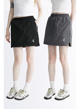 废克赛文FKSW 美式复古运动裙子女高腰防走光带打底裤半身短裙