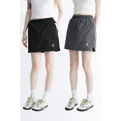 废克赛文防走光半身短裙美式复古