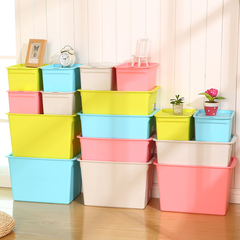 塑料桌面收纳箱加厚有盖简约整理盒储物神器杂物零食化妆品收纳盒|msdalam kategori penyatuan simpanan, Rumah Storage Appliances, kotak simpanan, kotak simpanan - dari Buy2taobao.com untuk memberikan perkhidmatan ejen Taobao profesional membeli