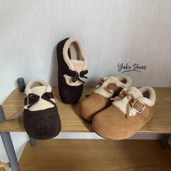 太乖了~只一批！吐司毛毛勃肯冬加绒棉鞋~女牛皮加绒内增高雪地靴,女鞋,勃肯鞋/软木鞋,淘宝优惠券,粉丝福利购,淘宝优惠卷