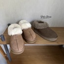 全羊毛！25新款塔茨特厚底加绒保暖雪地靴牛皮舒适懒人一脚蹬棉鞋