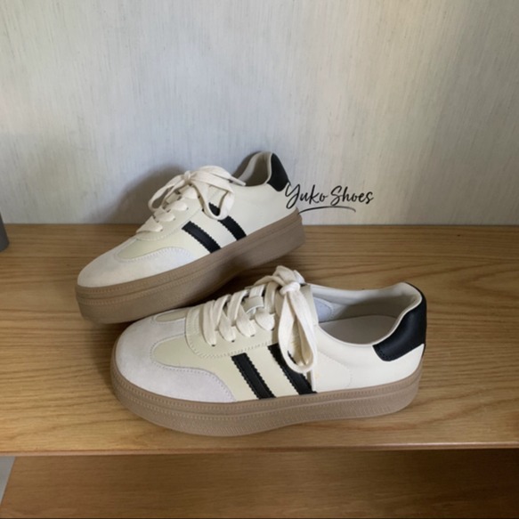 厚底真皮阿甘德训鞋运动板鞋