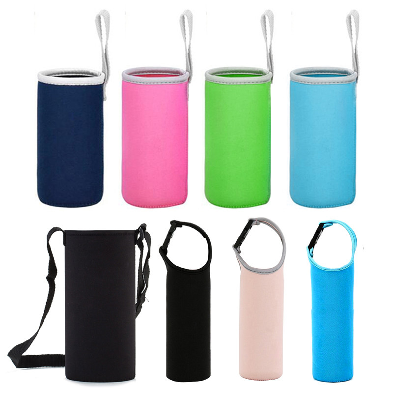 创意手提保温杯套玻璃杯套防烫杯套茶杯套子潜水料杯通用尼龙保护