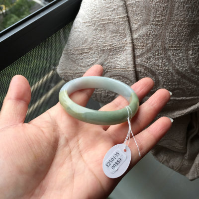 天然A货缅甸料翡翠玉石手镯贵妃