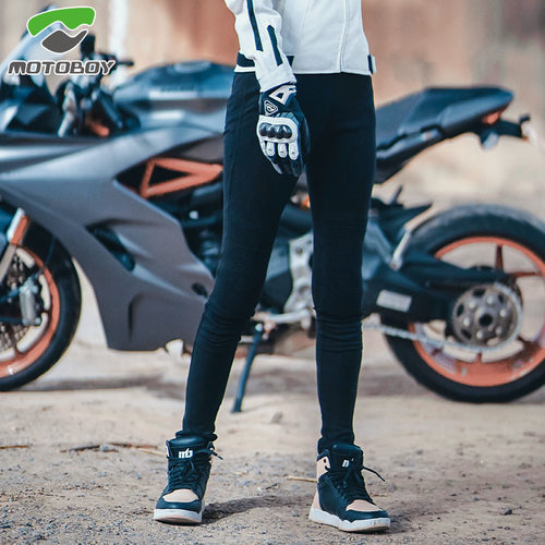 motoboy夏季骑行裤休闲修身时尚