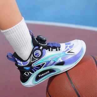 晋江童鞋男童鞋子春秋款2025新款儿童软底运动鞋中大童男孩篮球鞋