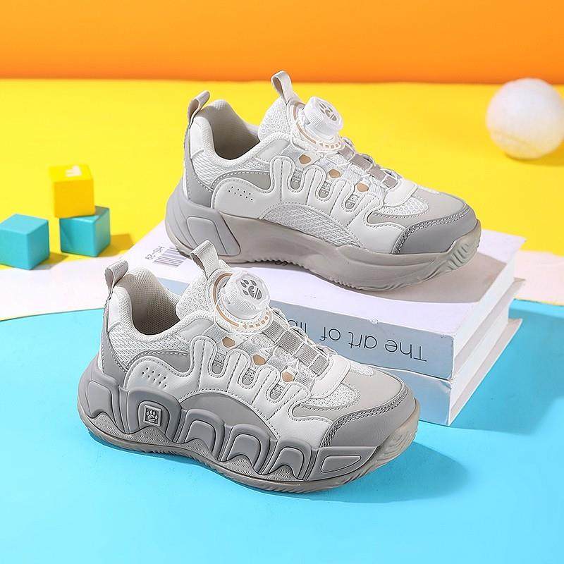 男童鞋春秋2025新款儿童网面旋转纽扣运动鞋中大童休闲男孩跑步鞋,童鞋/婴儿鞋/亲子鞋,运动鞋,淘宝优惠券,粉丝福利购,淘宝优惠卷