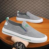 老北京布鞋 百搭懒人一脚蹬薄款 男鞋 2025新款 板 帆布鞋 休闲 男夏季