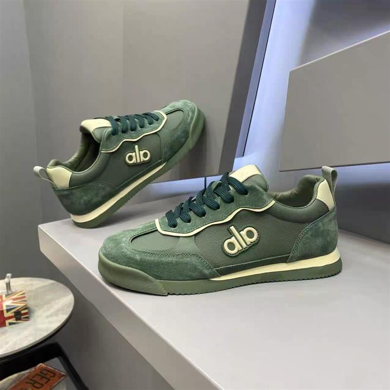 欧洲站男鞋秋冬季潮流休闲赛车阿甘德训鞋男士运动平板鞋2025新款