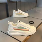 透气小众原创运动板鞋 夏季 男款 学生韩版 帆布鞋 百搭休闲小白鞋 男鞋